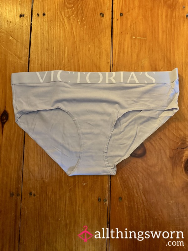 Light Blue VS Cotton Bikini Cut Full Backs, XXL