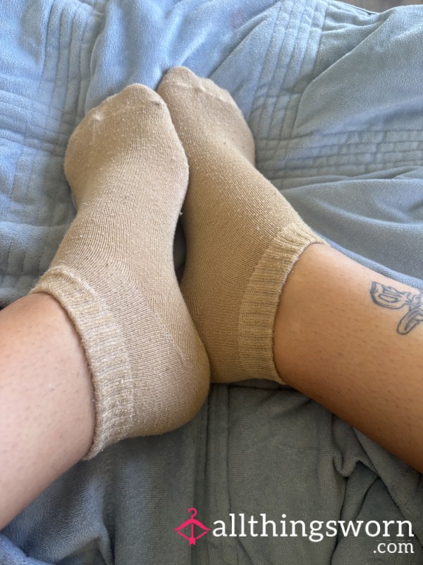 Light Brown Ankle Socks