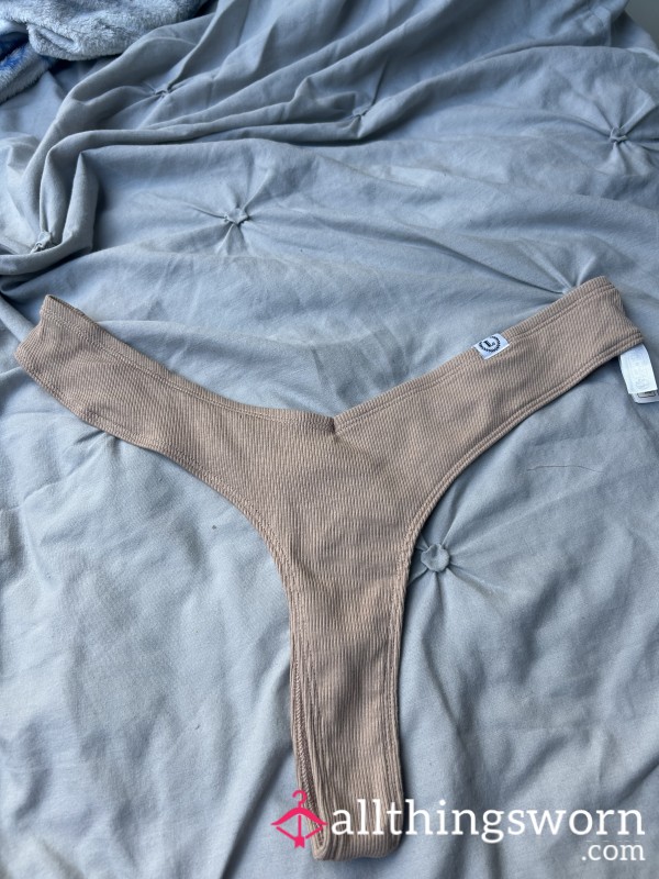 Light Brown Miami Style Thong🤎