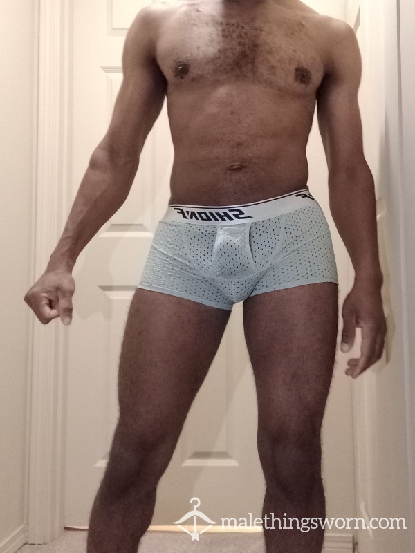 Light Green Boxer Brief With Pouch.