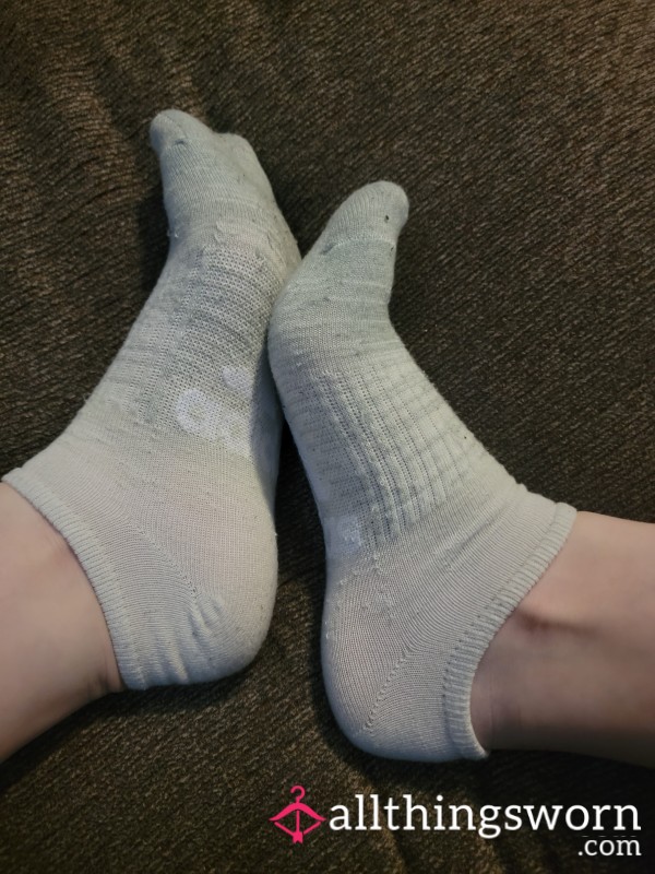Light Green Low-Cut Adidas Socks