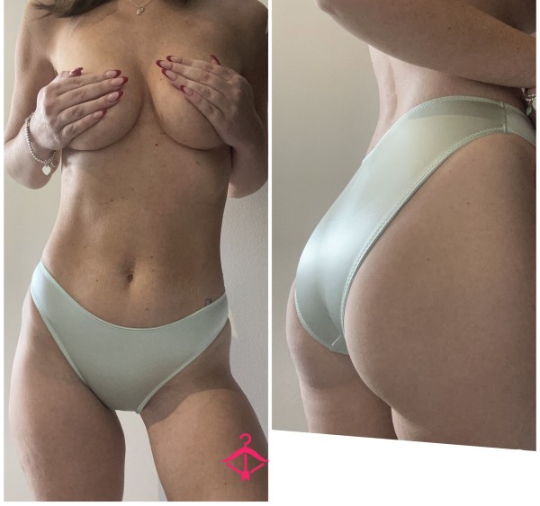 Light Green Satin Panty