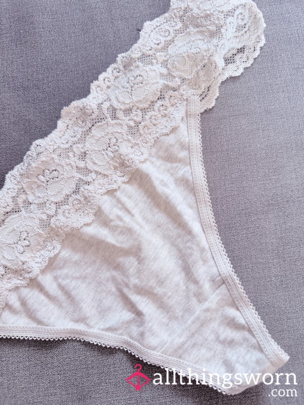 Light Grey Thong