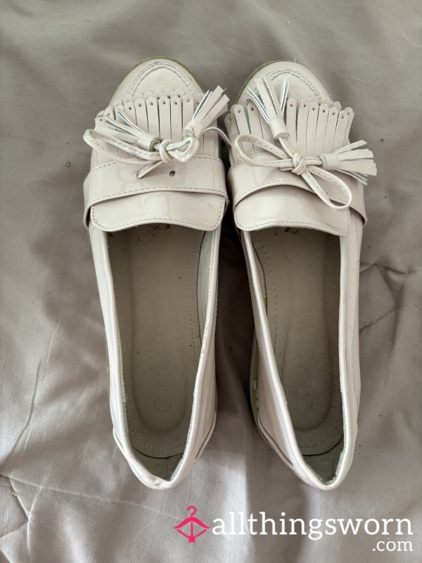 Light Pink Ballet Flats — Sweet, Soft & Well-Worn 💕