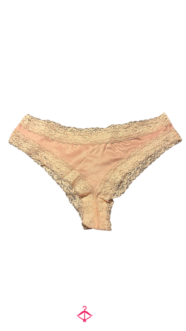 Light Pink Customizable Panties Worn To Fit Your Desires