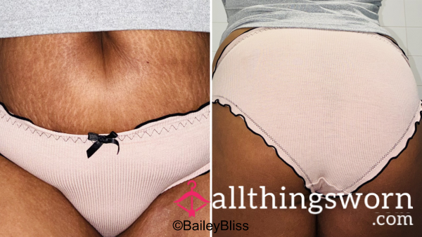 Light Pink Full Back Pants - 48hrs Wear Included