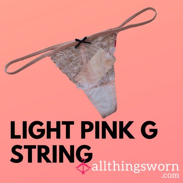 Light Pink G String - Bundle And Save