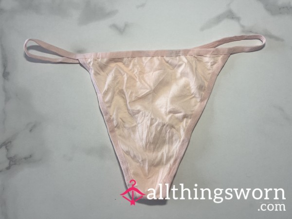 Light Pink High-Waisted G-String
