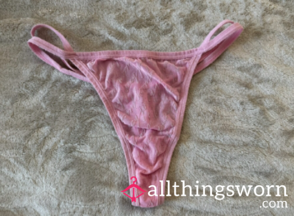 Light Pink Juicy Thong 💗