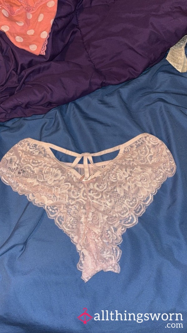 Light Pink Lingerie Lace Panties