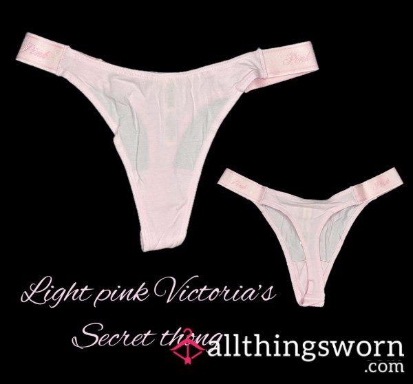 Light Pink Victoria’s Secret Thong 🩷