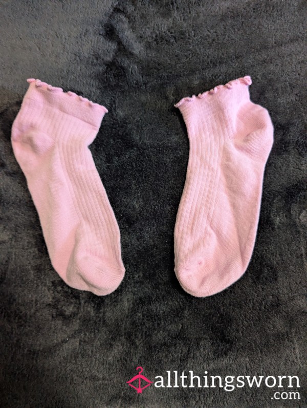 Light Pink Wonder Nation Socks