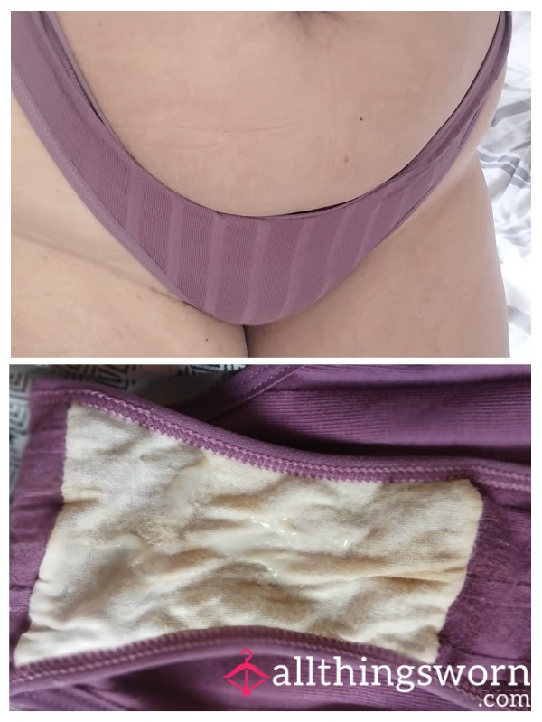 Light Purple Cotton Thong