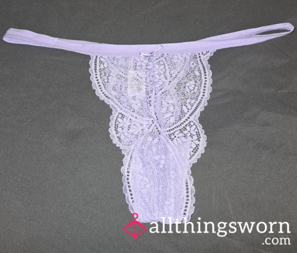 💜✨️ Light Purple Lace Thong ✨️💜