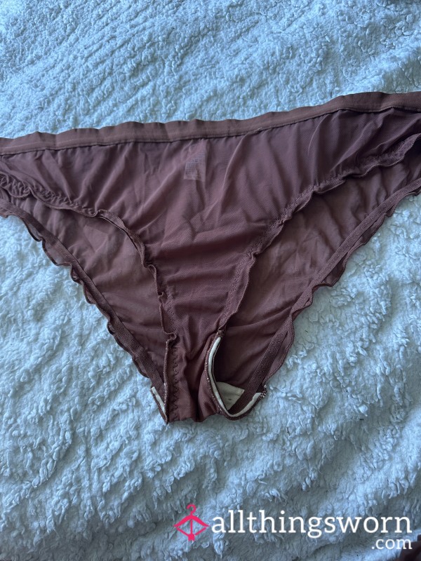 Light Purple Mesh Panties