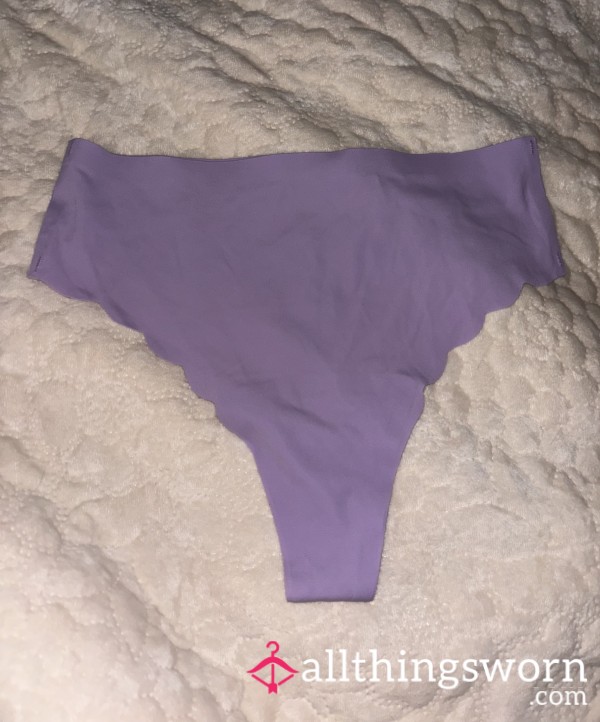 Light Purple Seamless Thong