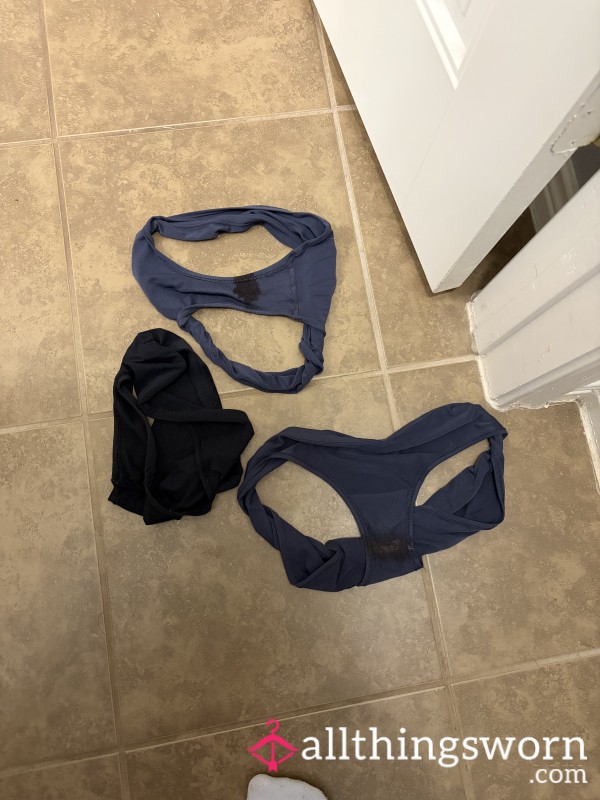 Lightly And Heavily Dirtied Panties. It's That Time Of The Month.