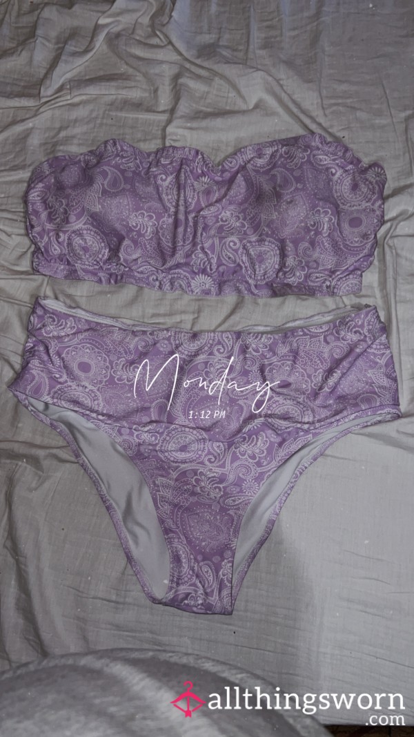 Lilac 2 Piece Bikini
