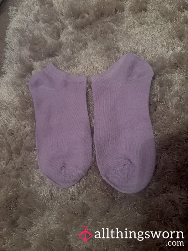 Lilac Ankle Socks