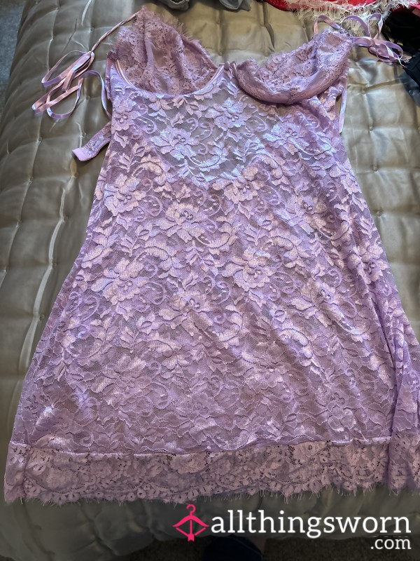Lilac Full Lace Camisole