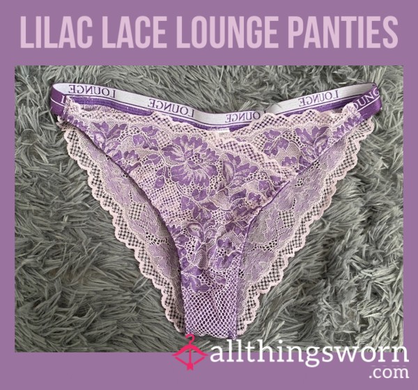 Lilac Lace Lounge Panties☂️