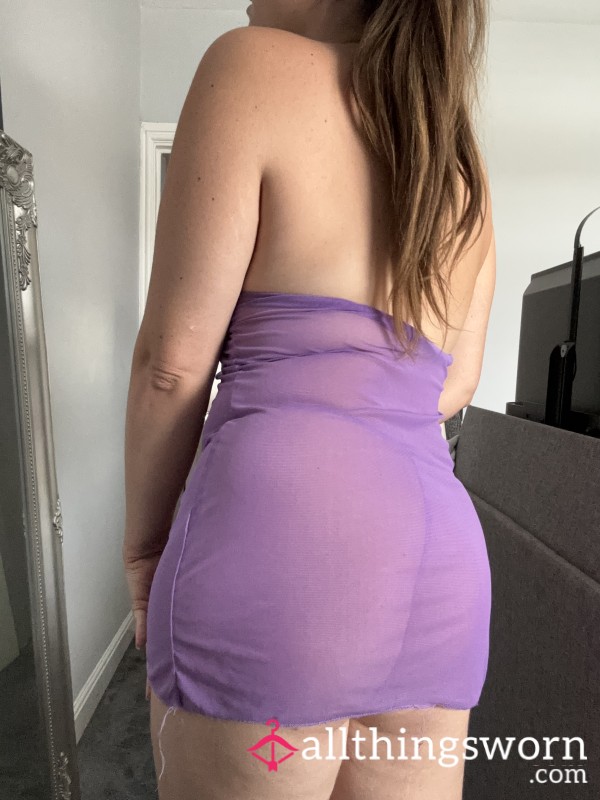 💟 Lilac Lingerie / Nighty – Soft, Sweet & Sinfully Delicate 💟