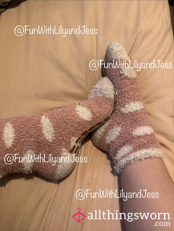 Lily's 2 Day Worn Fluffy Socks