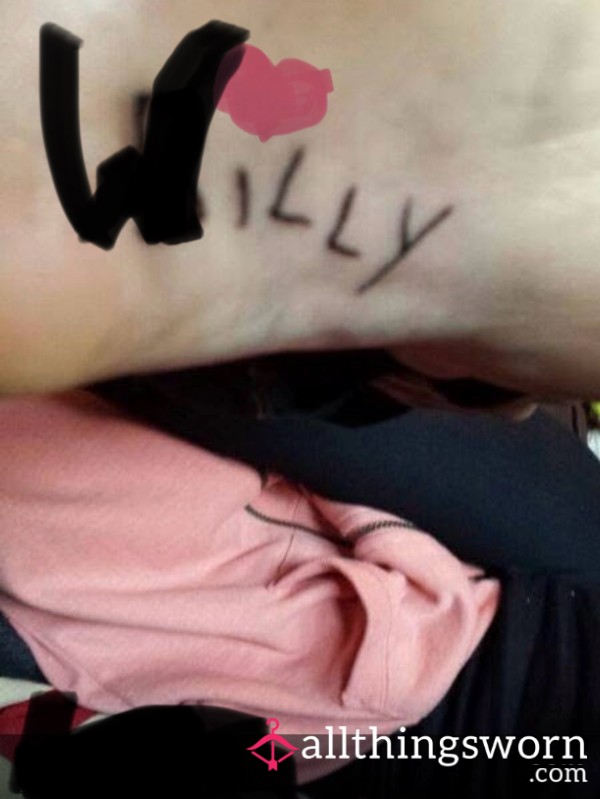Limited One Time Only Order Your Name Tattooed Across The Bottom Of My Right Foot 😈