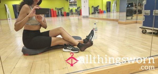 Pre Order Worn Nylon Socks – Sheer, Close-Fit Warmth & Intimate Foot Scent By Goddess Tootsie®