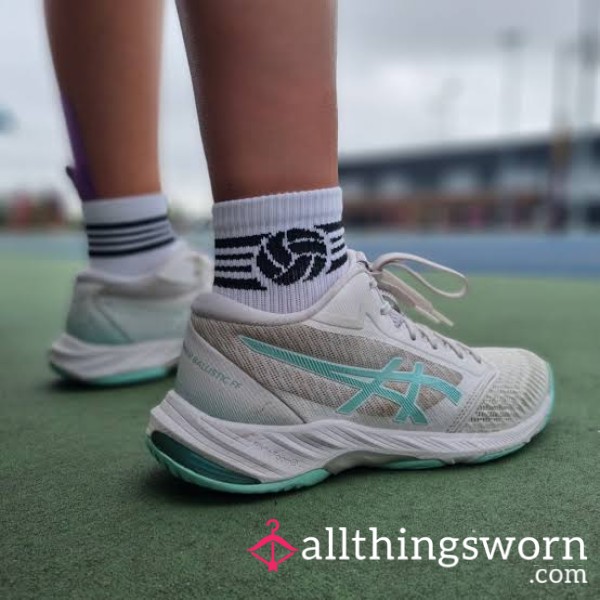LIMITED Sweaty Netball Socks – 2 Full Days Of Aussie Court Action 🏐💦