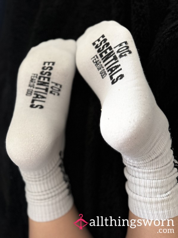 Limited White Socks – My Only Pair 😛(custom Intensity)