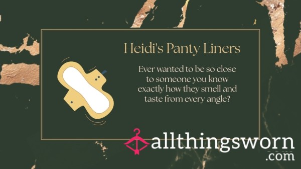 Heidi's Panty Liners ✨️