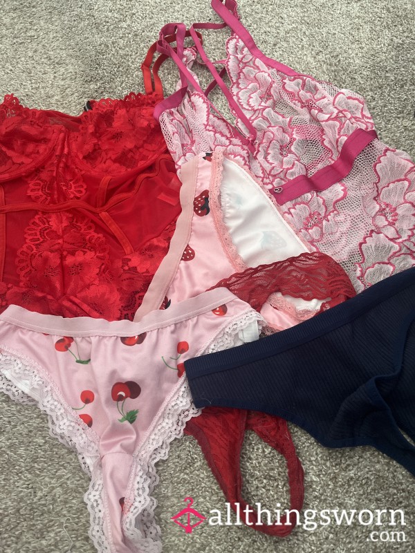 LINGERIE AND PANTIE BUNDLE