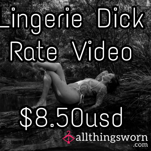 Lingerie D*ck Rating