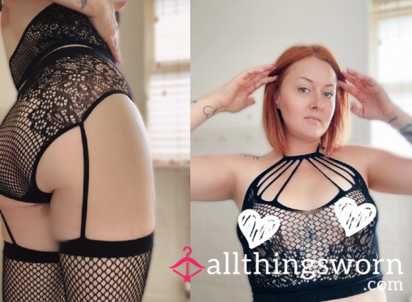 Lingerie - Netted S**y Set
