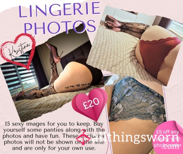 Lingerie Photoset 15 Images