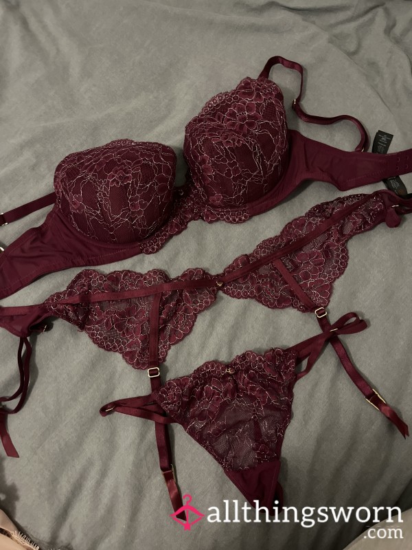Lingerie Set Worn 24 Hours
