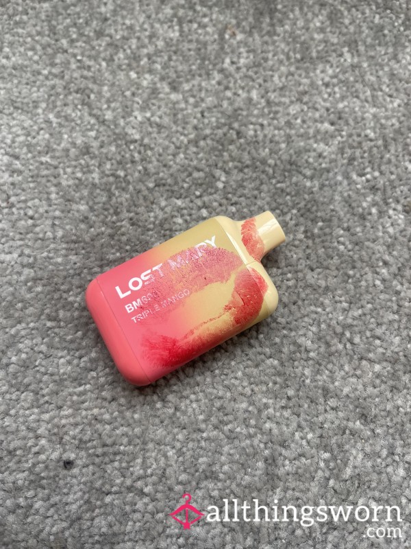Lip Stick Stained Used Vape 💄💋