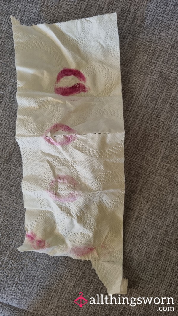 Lipstick On Tissue