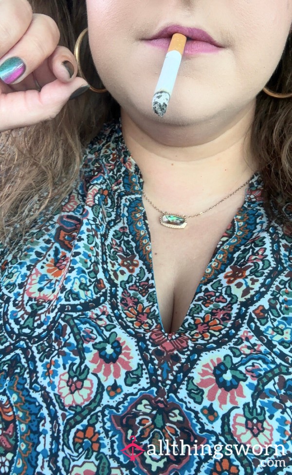 Lipstick Stained Cigarette Bu*t