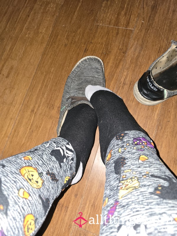 Little Black And White Socks