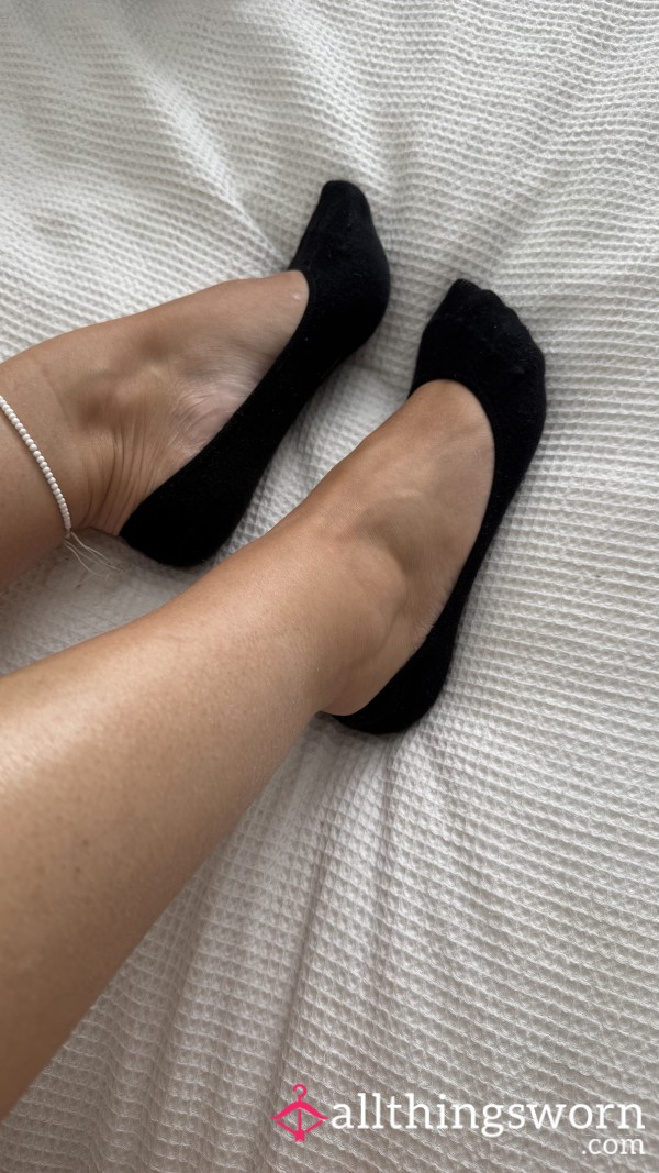 Little Black No-show Pop Socks 🧦