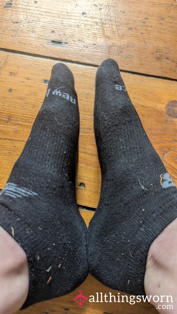Little Black Socks - Worn Hiking