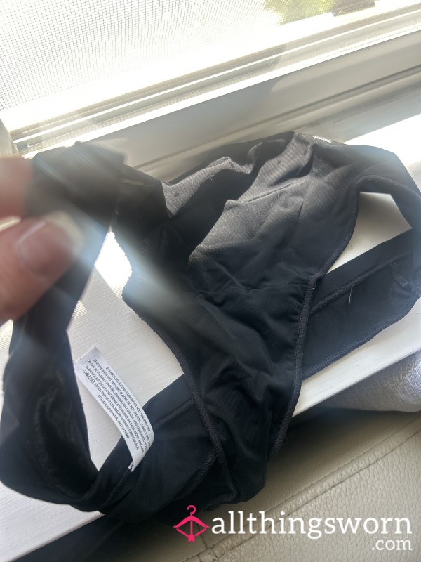 Little Black Worn Panties