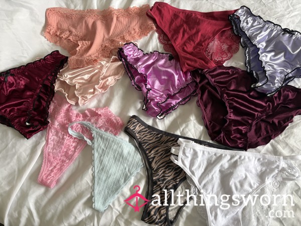 Little Glimpse Of Some Of My New Panties Up For Grabs
