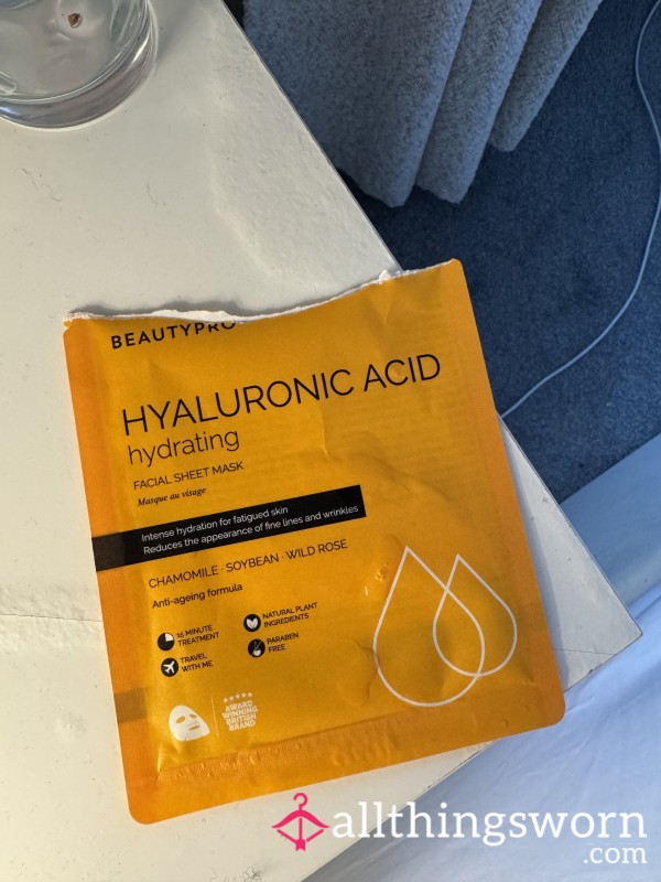 Little Pamper Used Face Mask