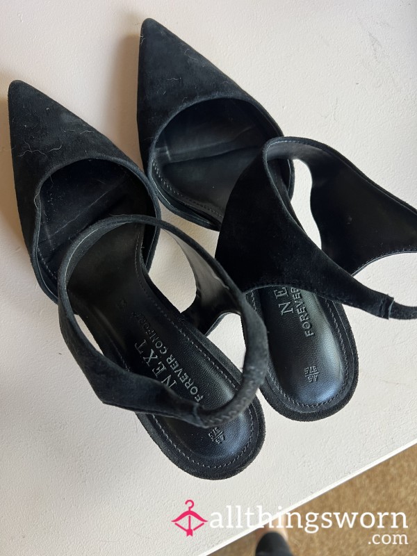 Little Suede And Leather Work Shoes