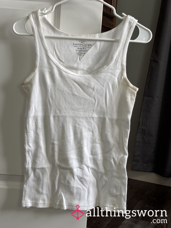 Little White Tank Top