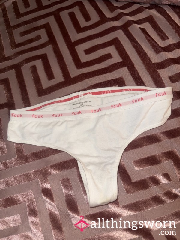 Little White Thong 😉🤍