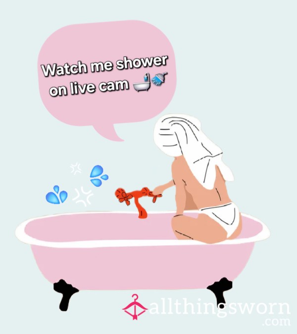 Live Cam Shower Session 🛁🧖‍♀️💦